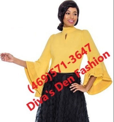 Raquel 1107 yellow top