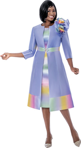 Terramina 7285 Lilac jacket dress