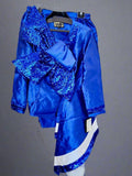 Elite Champagne 6120 royal blue skirt suit