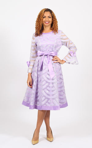 Diana 8991 lilac dress