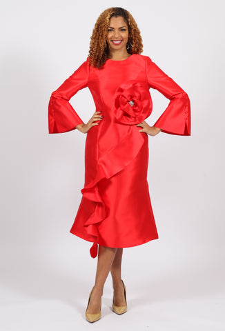 Diana 9057 Red dress