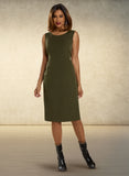 Donna Vinci 5860 green dress