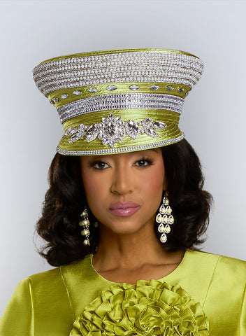 Donna Vinci h12158 lime green hat