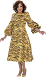 Dorinda Clark 309121 gold dress