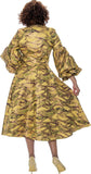 Dorinda Clark 309121 jacquard dress