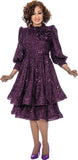 Dorinda Clark 309191 purple dress