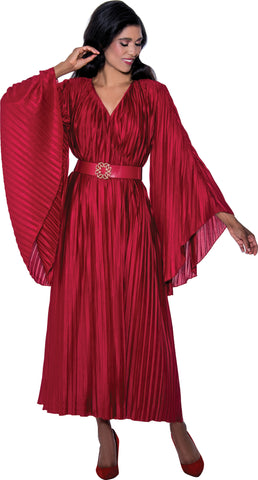 Dorinda Clark 309281 red dress