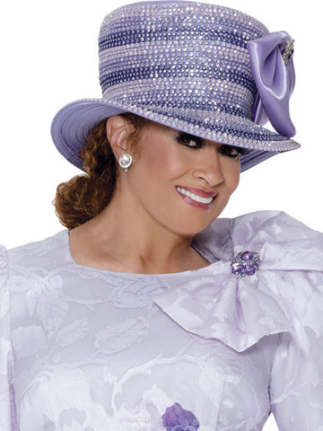 Dorinda Clark 309561 lilac purple hat