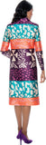 Dresses by Nubiano 100042 african print jacket dress