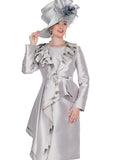 Elite Champagne 6071 silver jacket dress