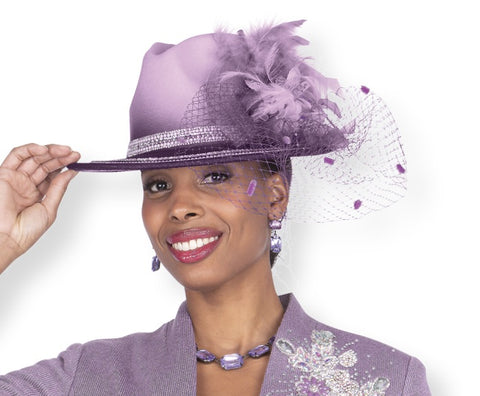 Elite Champagne h5959 lilac hat