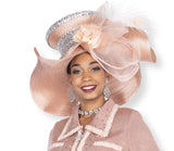 Elite Champagne h5965 peach hat