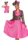 Elite Champagne 6068 fuchsia jacket dress