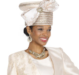 Elite Champagne H5930 cream hat