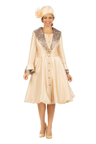 Giovanna G1220 gold jacket dress