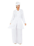 Giovanna 0950 White pant suit