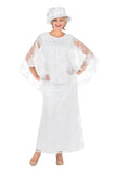 Giovanna D1671 white lace dress