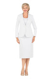 Giovanna S0706 white skirt weekender