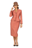 Giovanna S0750 mauve skirt suit