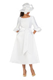 Giovanna D1586 off white maxi dress\