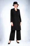 Giovanna S0753 black pant suit