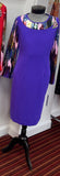 Lily & Taylor 4742 purple dress