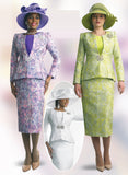 Lily & Taylor 4869 skirt suit