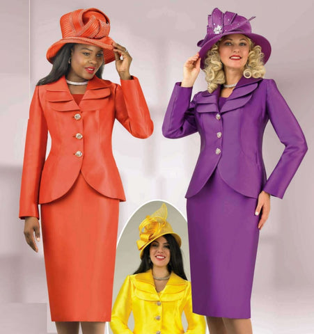 Lily & Taylor 4925 skirt suit