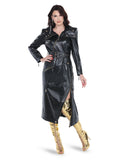 Love the Queen 17586 faux leather dress