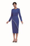 Serafina 6483 royal Blue dress