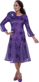 Stellar Looks 600351 purple dress