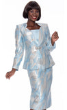 Susanna 3027 brocade skirt suit