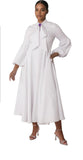 Tally Taylor 4846 white clergy dress