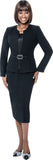 Terramina 9000 black skirt suit