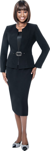 Terramina 9000 black skirt suit