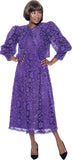 Terramina 7051 PUrple Jacket Dress