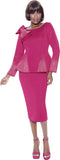 Terramina 7108 Pink Skirt Suit