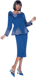 Terramina 7108 Royal Skirt Suit