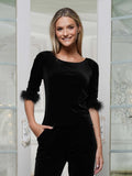 Why Dress T220302 black top