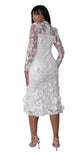 Chancele 9749 white dress