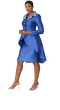 Tally Taylor 4860 Blue jacket dress