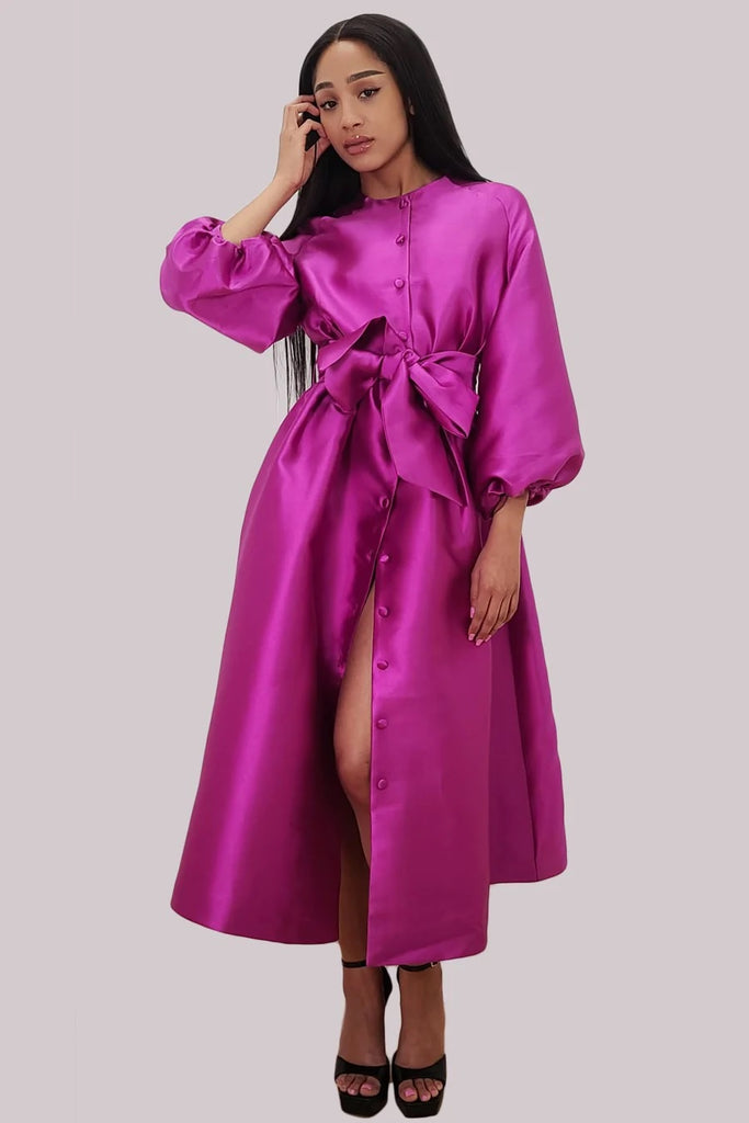 Puff Sleeve Dress – Diva's Den Fashion, LLC
