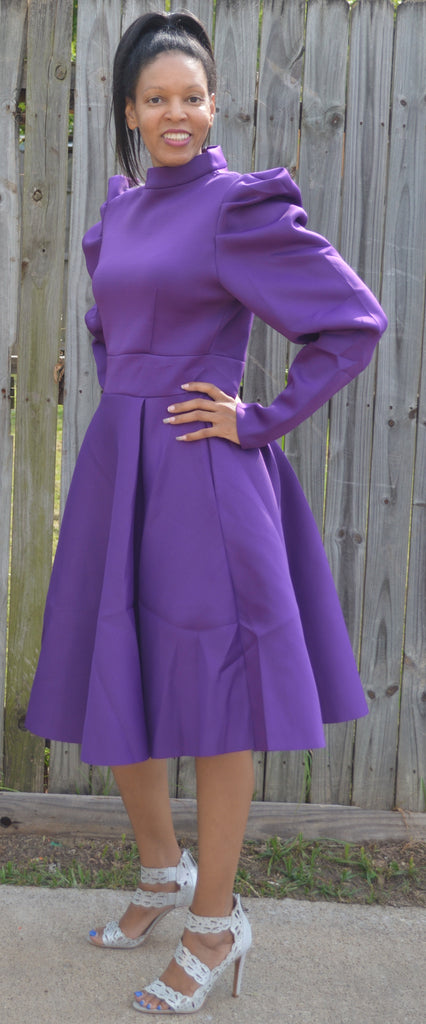 Midi Scuba Dress – Diva's Den Fashion, LLC