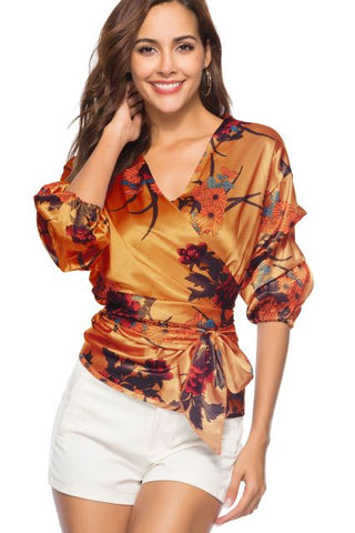 Floral Print Blouse